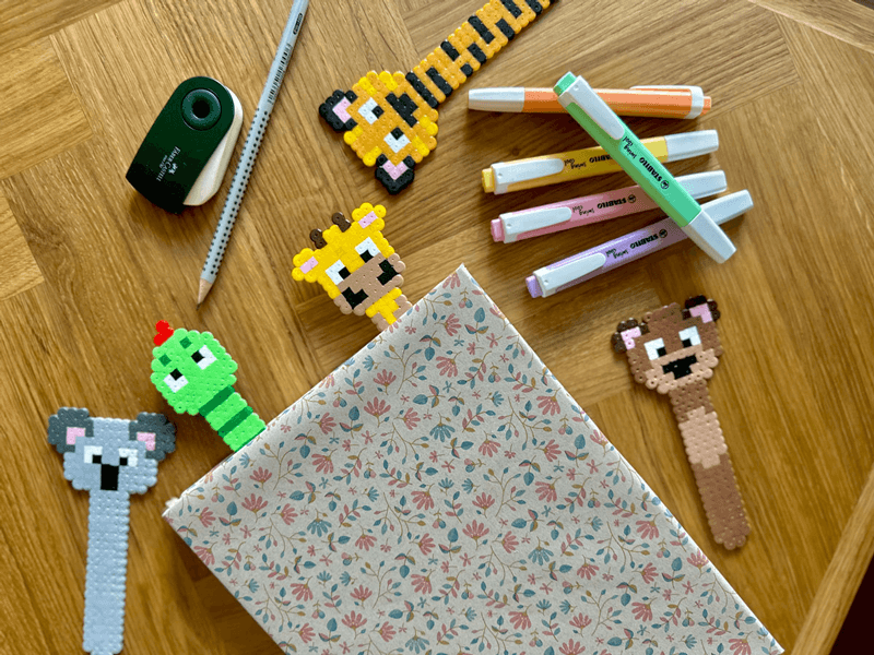 Bogmærker - Anja Takacs perlemønstre