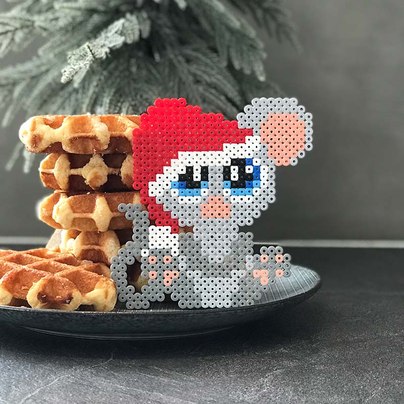 Julemus - Anja Takacs perlemønstre