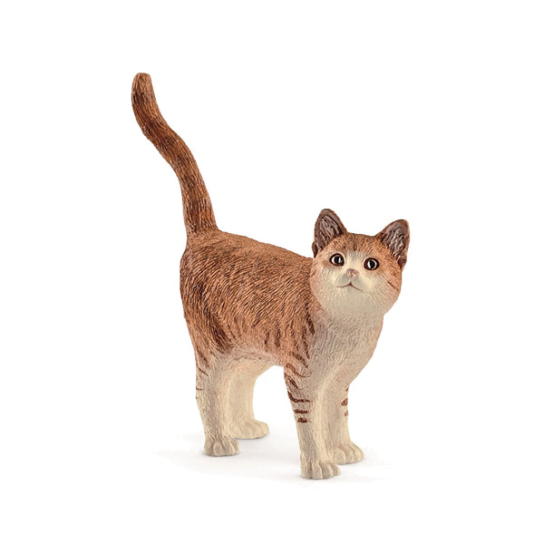 Schleich Tiere, rote Katze