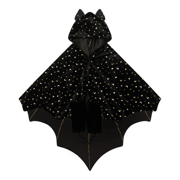 Mimi & Lula Cape, Black Bat Halloween