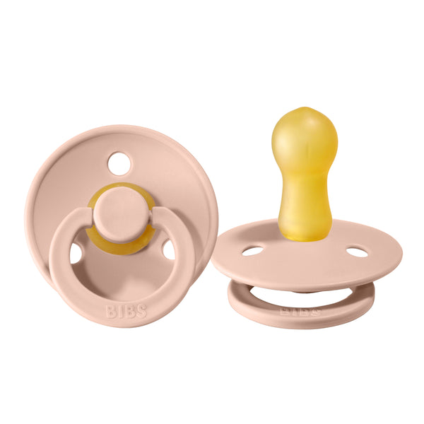 Bibs rund Schnuller, Gr. 2 - Blush