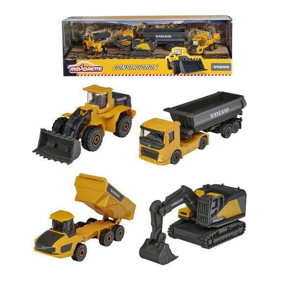 Majorette Volvo, 4er-Pack