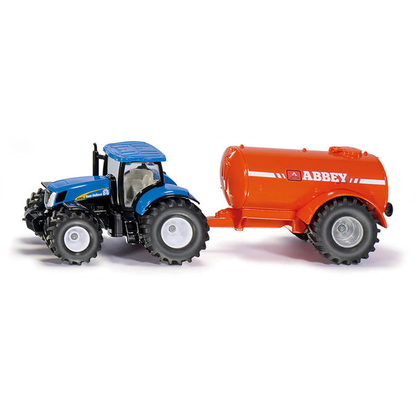 Siku Traktor, New Holland mit Tankwagen