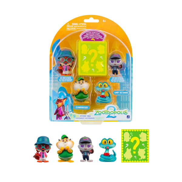 Zoomania Tiny Tails Figur, 5er-Pack