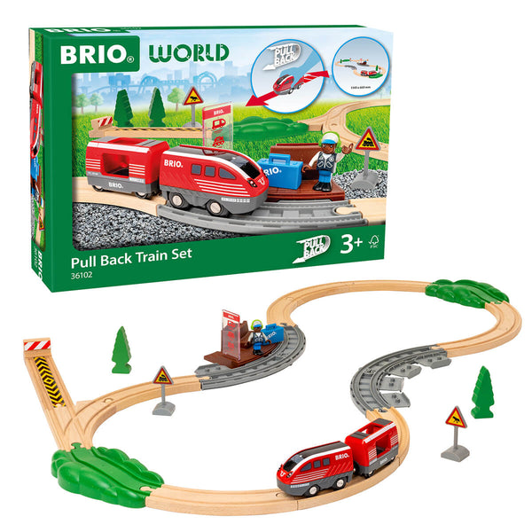 BRIO Pull-Back Zugset