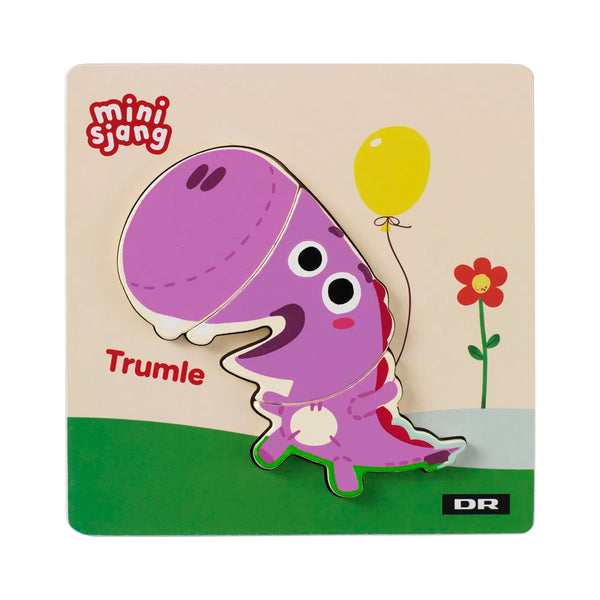 DR Holzpuzzle 3 Teile, Trumle