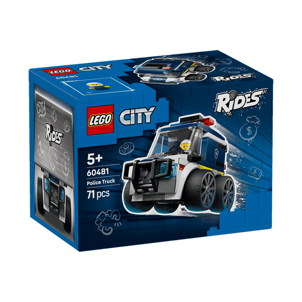 LEGO® CITY Motoren - Polizeiwagen