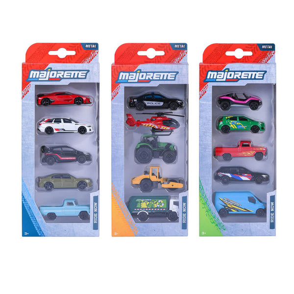 Majorette Street Cars 5 Teile, assortiert