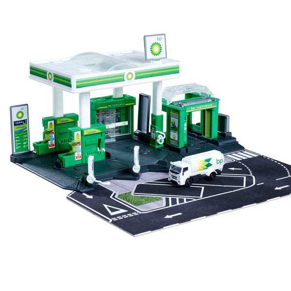 Majorette Tankstation + Auto