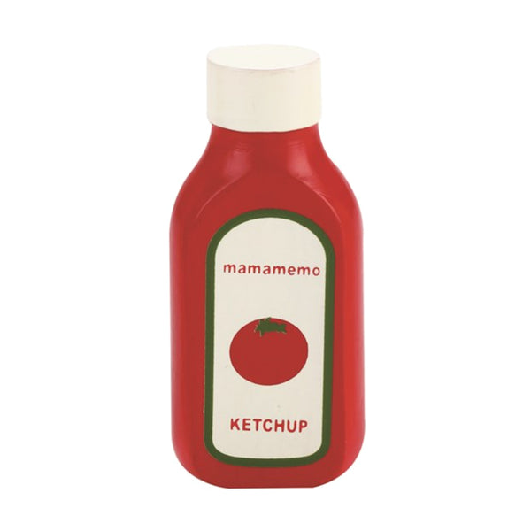 MaMaMeMo Spielessen aus Holz, Ketchup