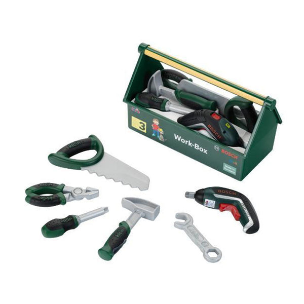 Bosch Werkzeugkasten mit Ixulino und 7-teiligem Werkzeugsatz