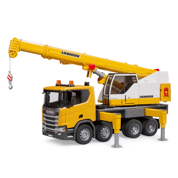 Bruder Scania Super 560R Liebherr Kranwagen
