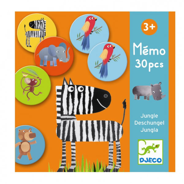 Djeco Memory, Wilde Tiere