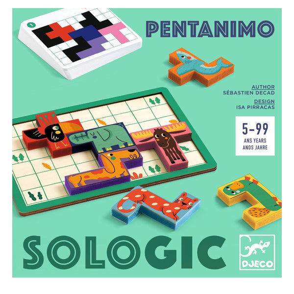 Djeco Spiel Sologic, Pentanimo