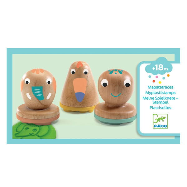 Djeco Modelliermasse, Myplastistamps