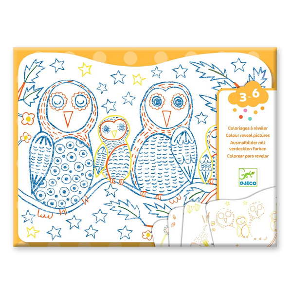 Djeco Malvorlagen, Waldfreunde