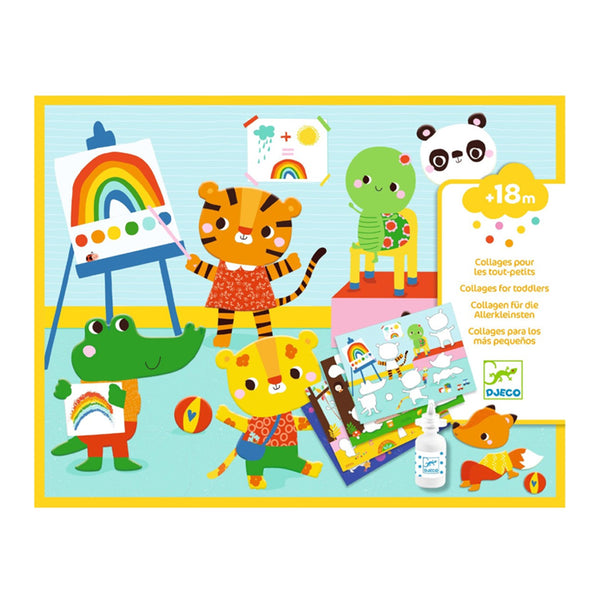 Djeco Kreativ-Collage, Der Tag