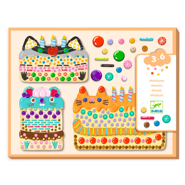 Djeco Mosaik, Tortenkatzen
