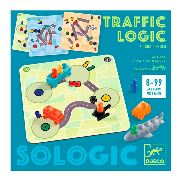 Djeco Sologic-Spiel, der Verkehr