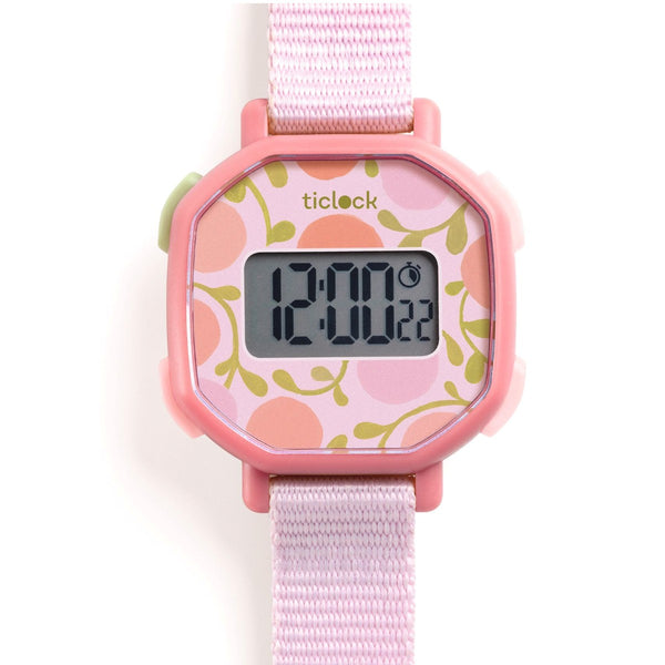 Djeco ticlock Digitaluhr, Blumen