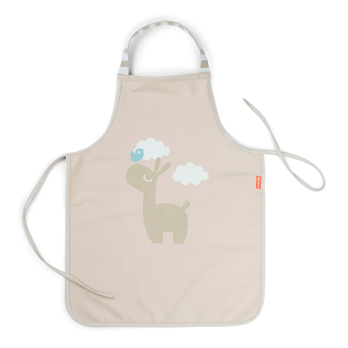 01_Done by Deer vandtæt børneforklæde Lalee, sand.png