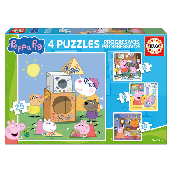 Educa Peppa Pig 4 Puzzle