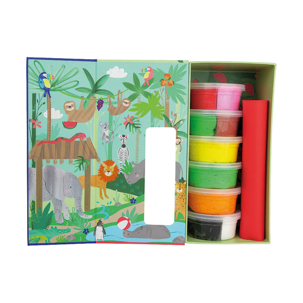 Floss & Rock selbsthärtender Ton, Dschungel