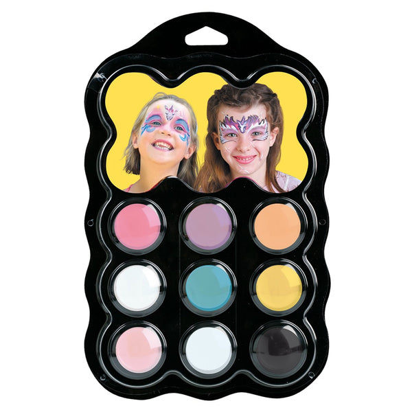 Grim Tout Palette mit Schminke, 9 Farben - Einhorn
