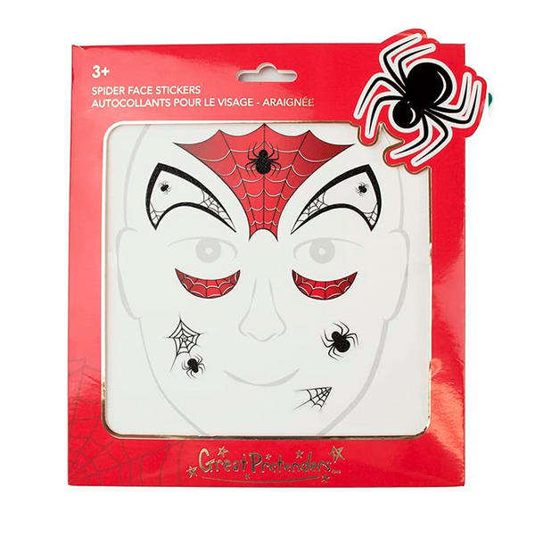 Great Pretenders Spinnen-Gesichtssticker