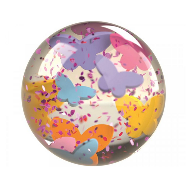 HABA Wasserball mit Glitzer und Schmetterlingen