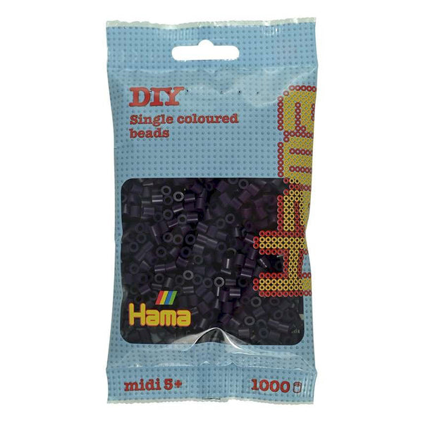 Hama Perlen 1000 Stk Aubergine, Farbcode 108