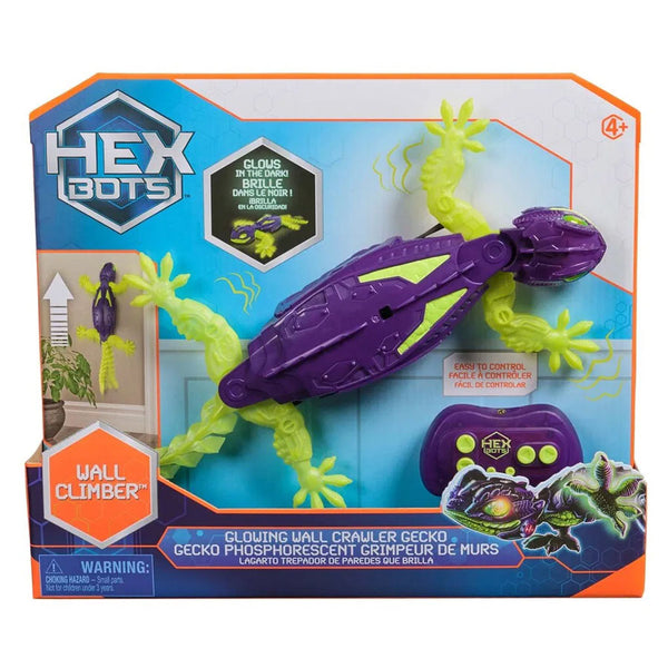 Hex Bots Wand-kletternde Gecko, Leuchtet im Dunkeln