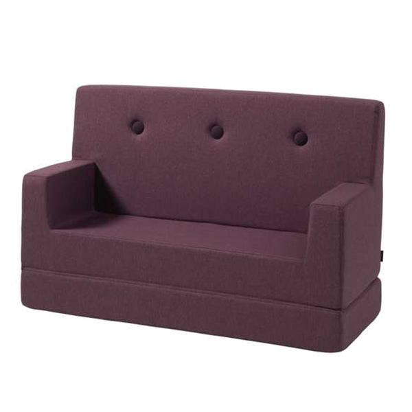 by KlipKlap KK Kids Sofa, Pflaume