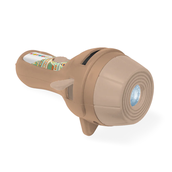 Kidywolf Taschenlampe mit Geschichten, braun