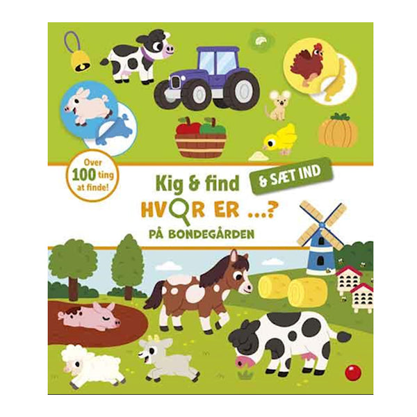 Schau, finde und einfügen: Wo ist auf dem Bauernhof