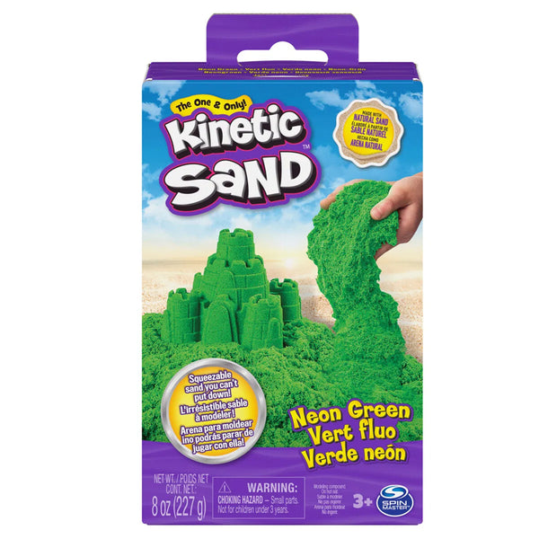 Kinetic Sand Neon, grün