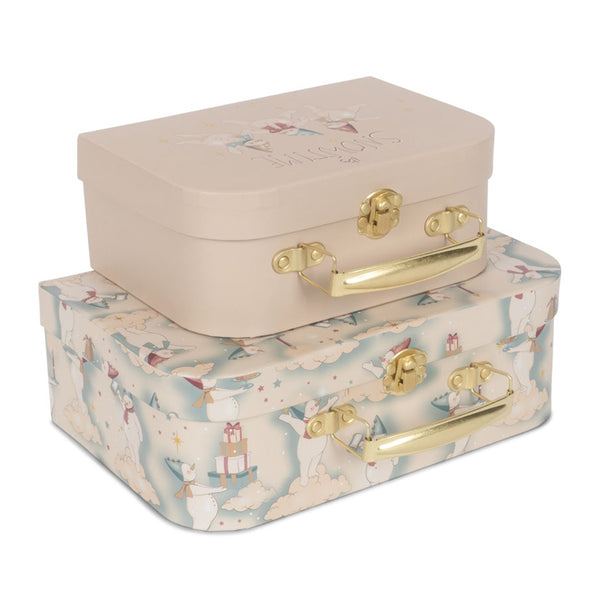 Konges Sløjd 2er-Pack Koffer, let it snow