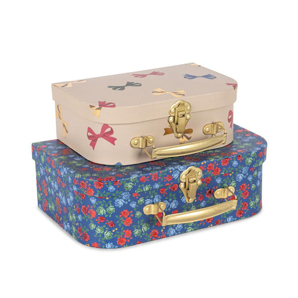 Konges Sløjd 2-er Pack Kofferset, magia blue