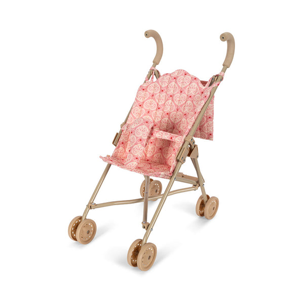 Konges Sløjd Puppen-Klappwagen, Lacy pink