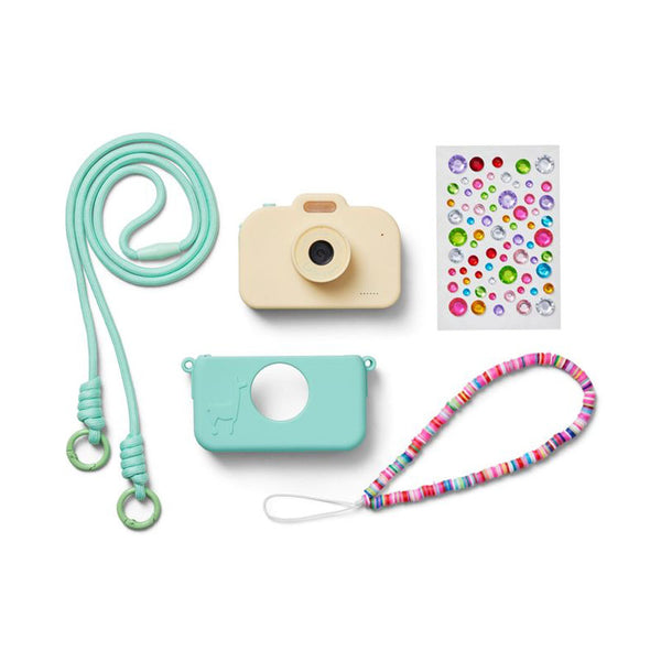 Lalarma Kamera, Gelb/Mint