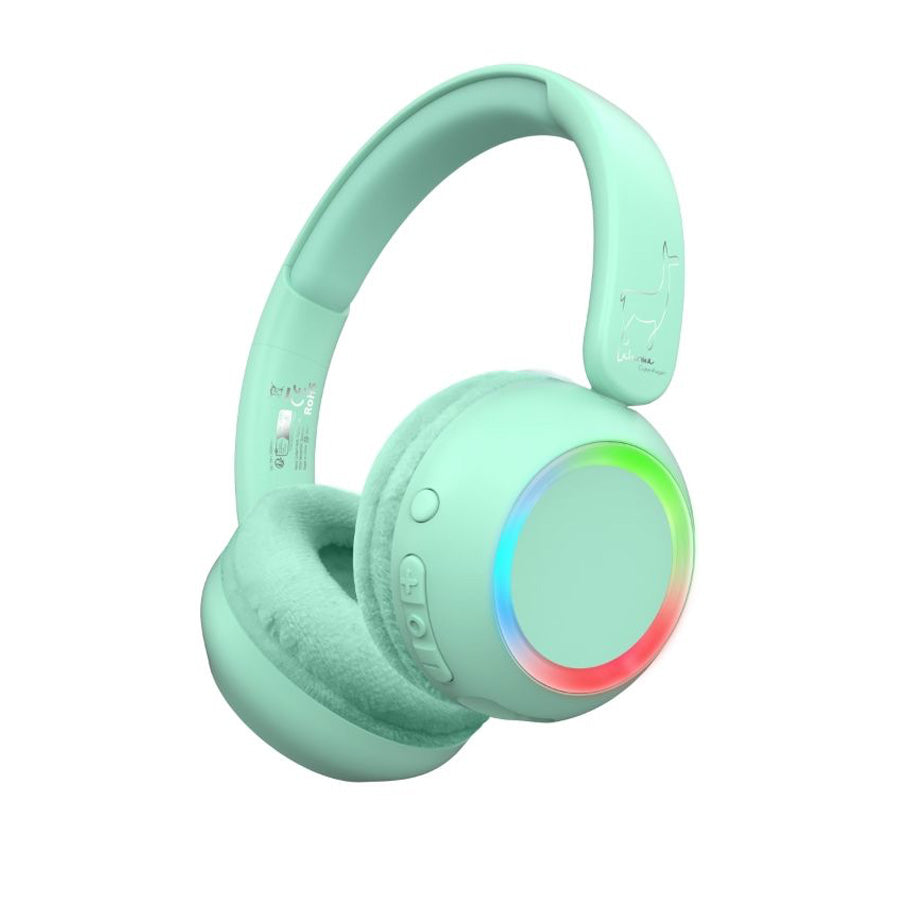 01_Lalarma trådløs høretelefon med lys, mint.jpg