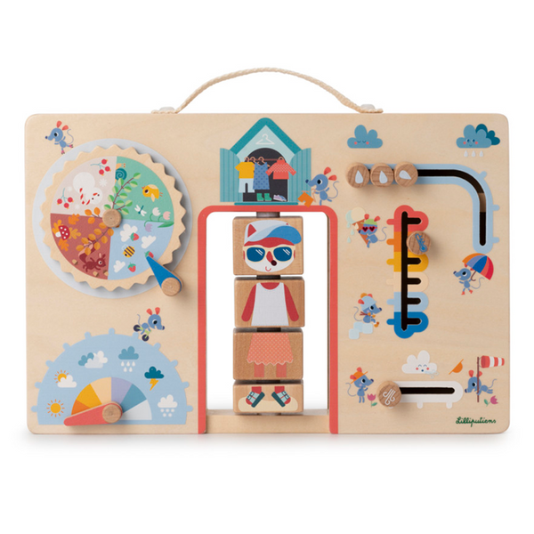LilliPutiens Alice Aktivitätsbrett zum Wetter
