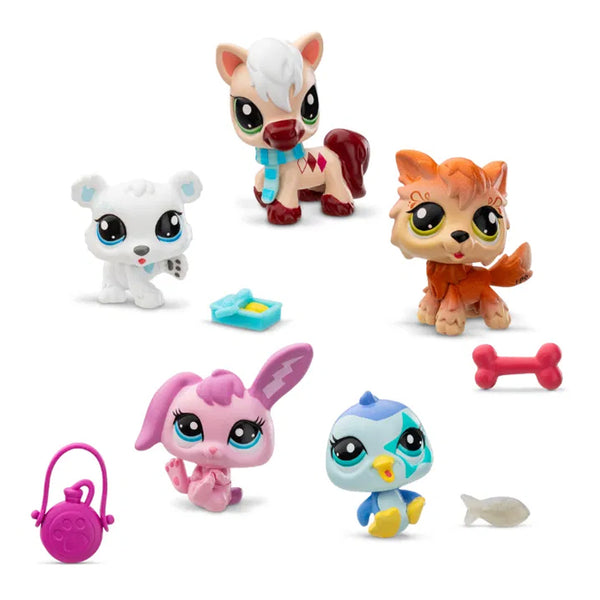Littlest Pet Shop Winter Besties, Sammler 5 Stück