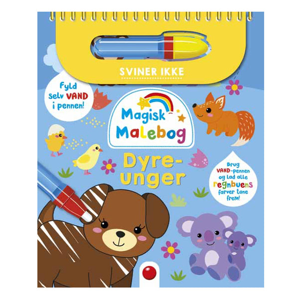 Magisches Malbuch: Tierkinder