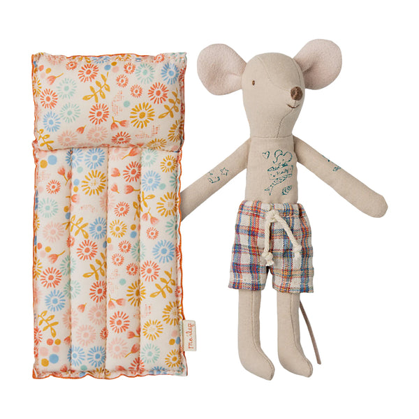 Maileg Strandmaus, Vater mit Luftmatratze