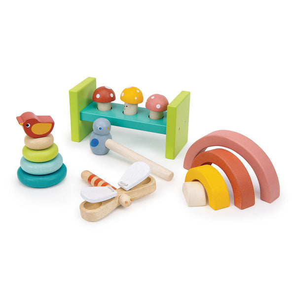 Mentari Hammerbrett-Set, Waldtiere