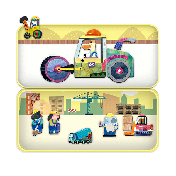 MierEdu magnetisches Spielset, Baustelle