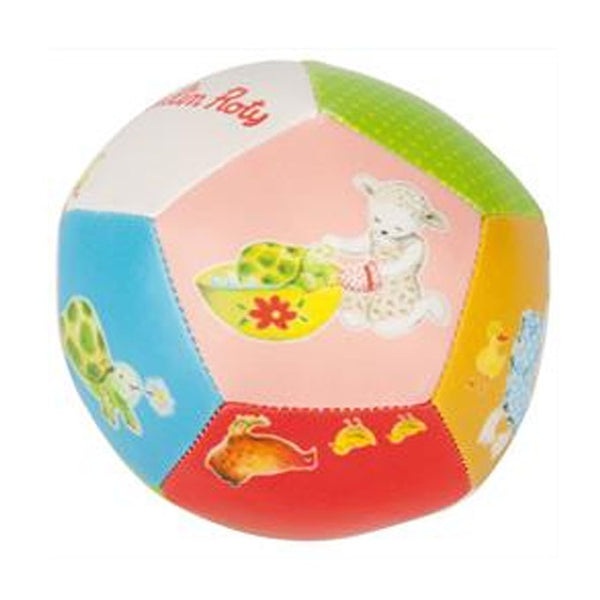 Moulin Roty weicher Ball, knallige Farben