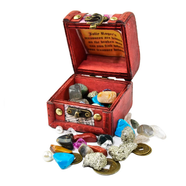 Piraten-Schatzkiste, 7x7 cm, Robetoy