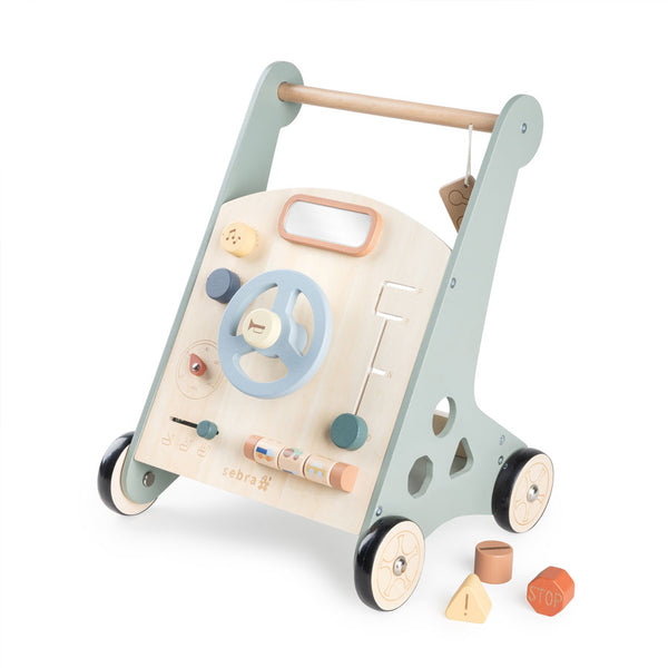 Sebra Schiebewagen mit Aktivitäten Auto